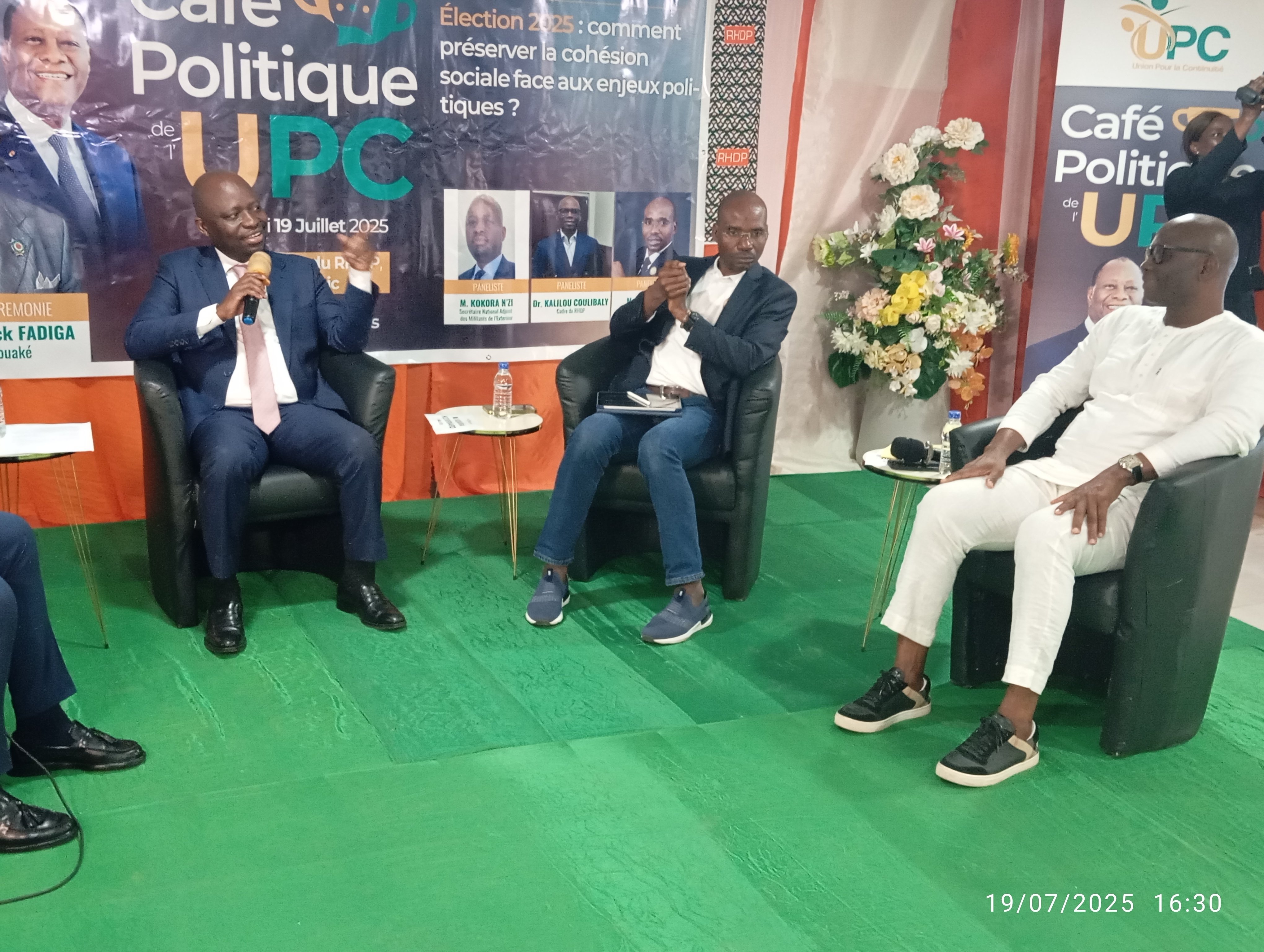 Présidentielle 2025 : L'UPC en appelle à la responsabilité collective des Ivoiriens pour un scrutin apaisé