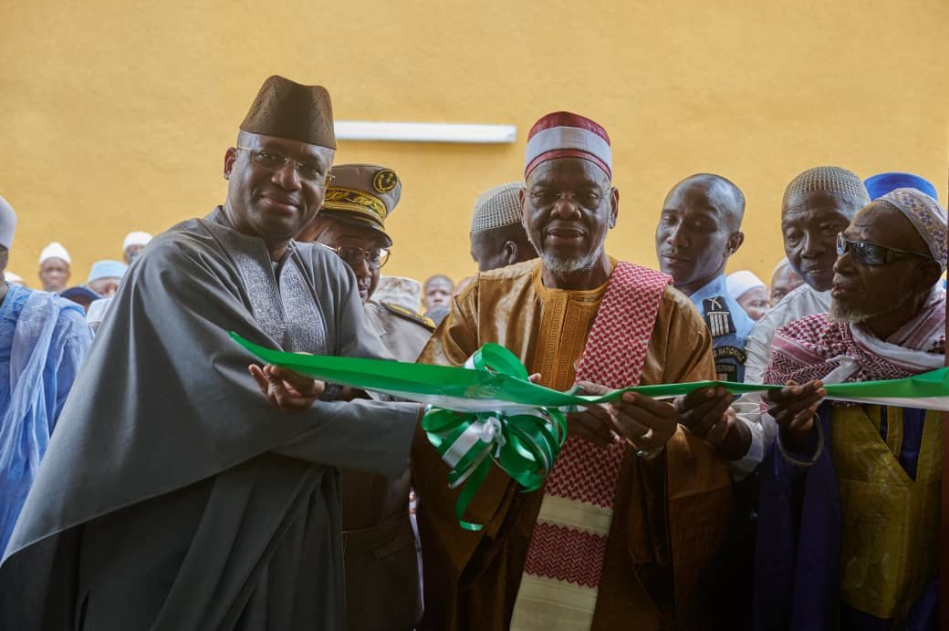Béoumi-Inauguration de la Grande Mosquée : Cheikh Aïma Ousmane Diakité et Sidi Touré adressent un message de paix et de cohésion aux populations