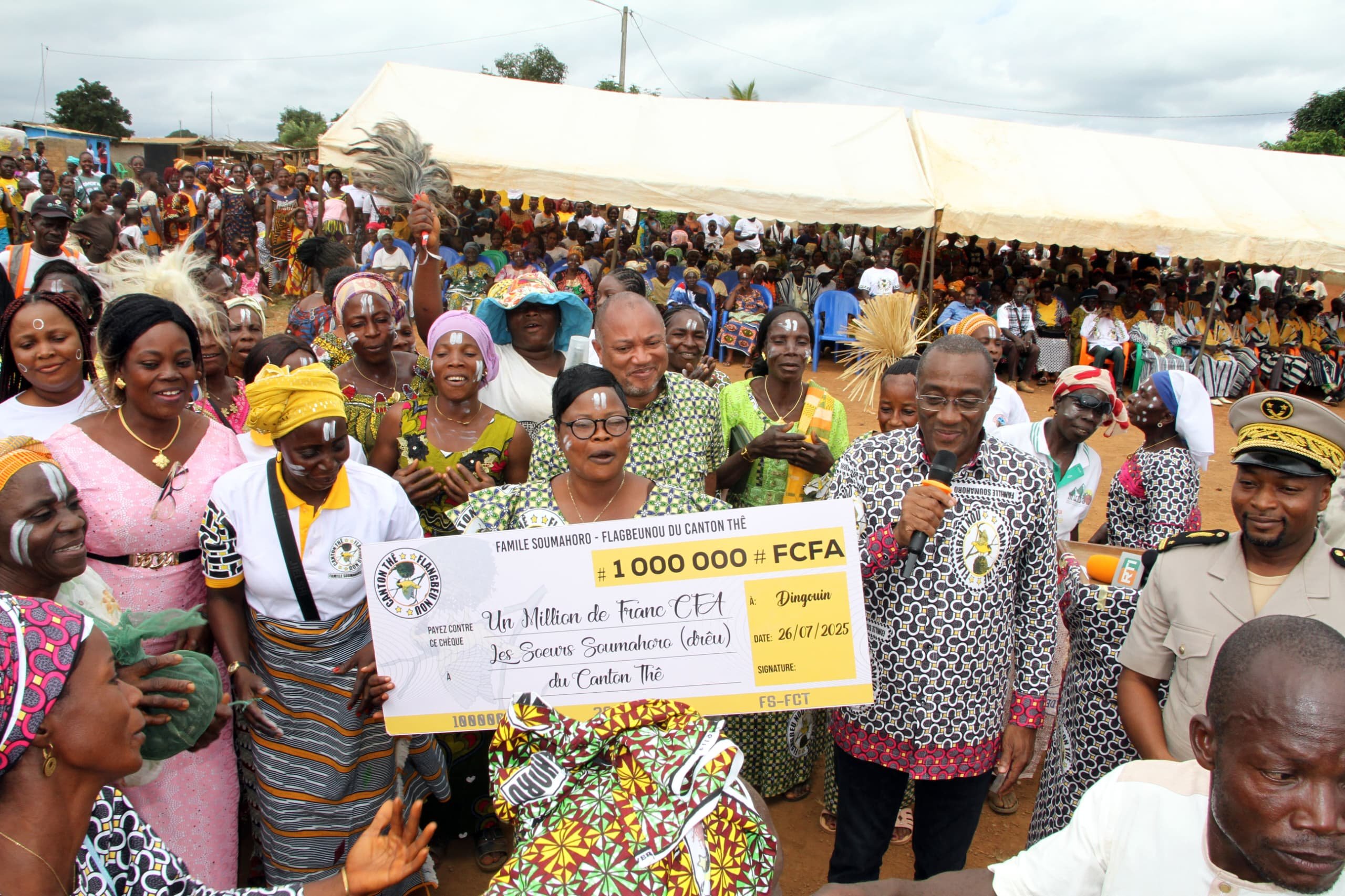 Biankouma : Les populations réaffirment leur soutien au Président Ouattara