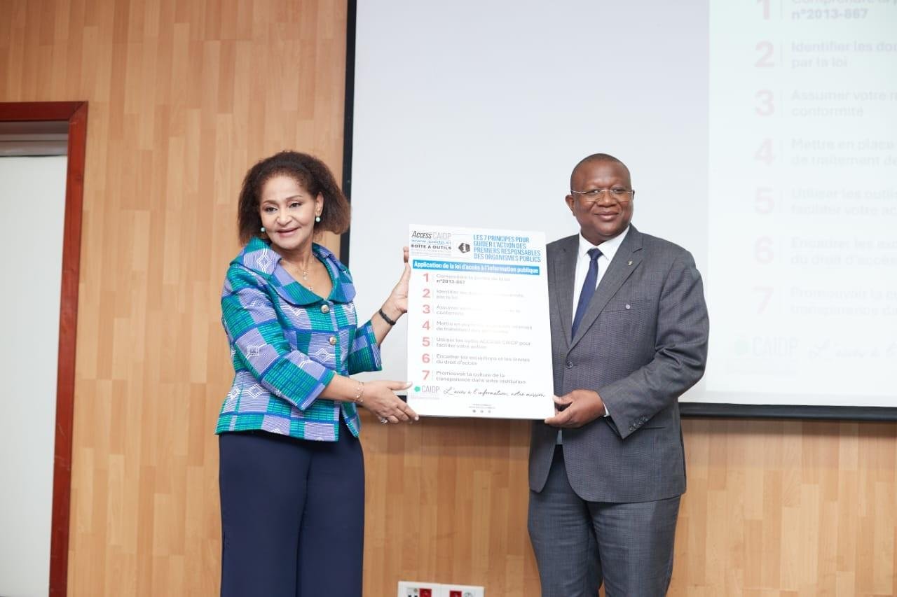 Lancement du programme "Access CAIDP"-Amadou Coulibaly (Ministre de la Communication) : « Le chef de l’Etat fait de la Côte d’Ivoire un État ouvert où l’information circule sans entrave avec un service public moderne »