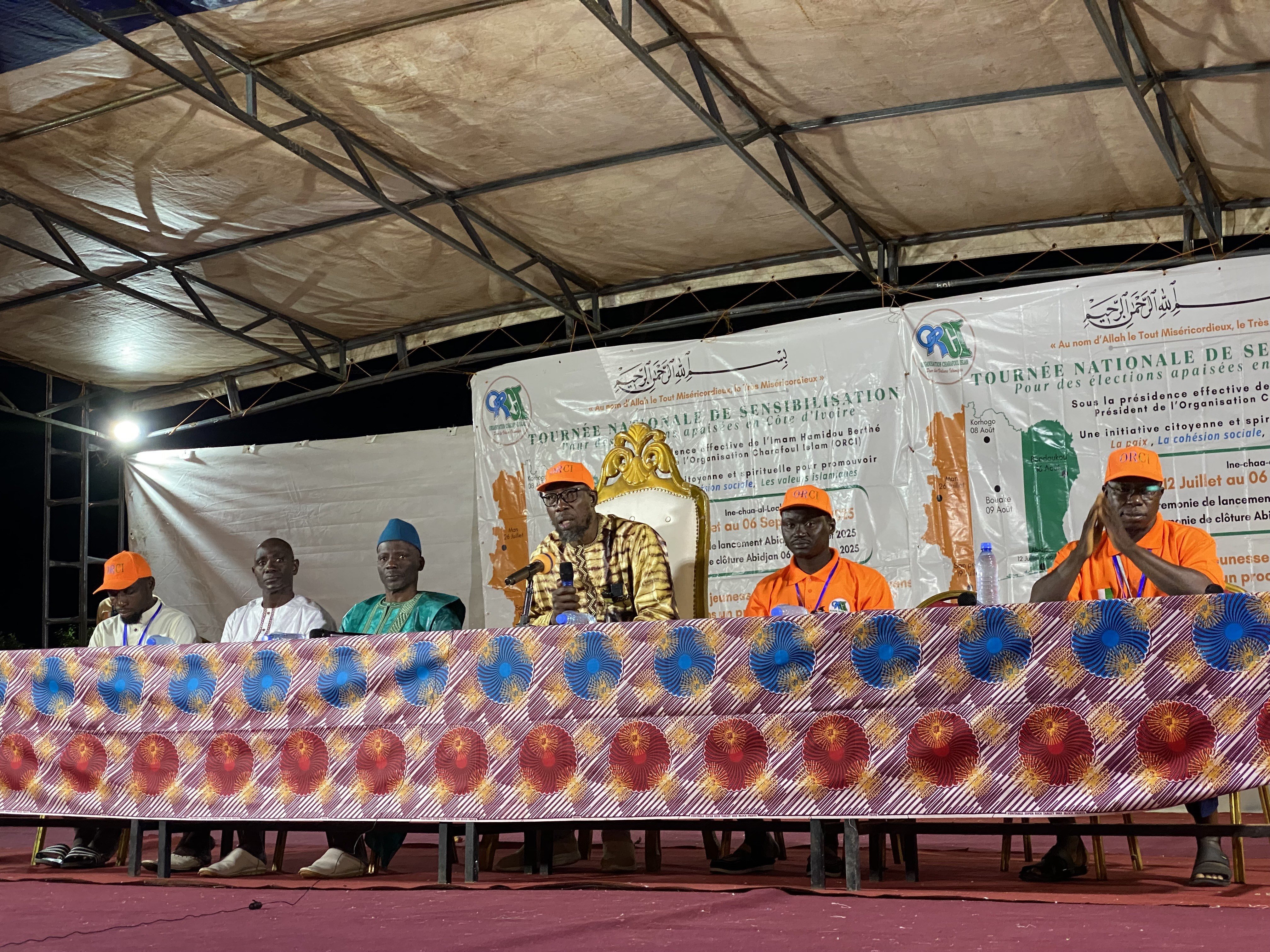 Présidentielles 2025 : L’Imam Hamidou Berthé appelle la jeunesse de Man à la conscience pour des élections apaisées
