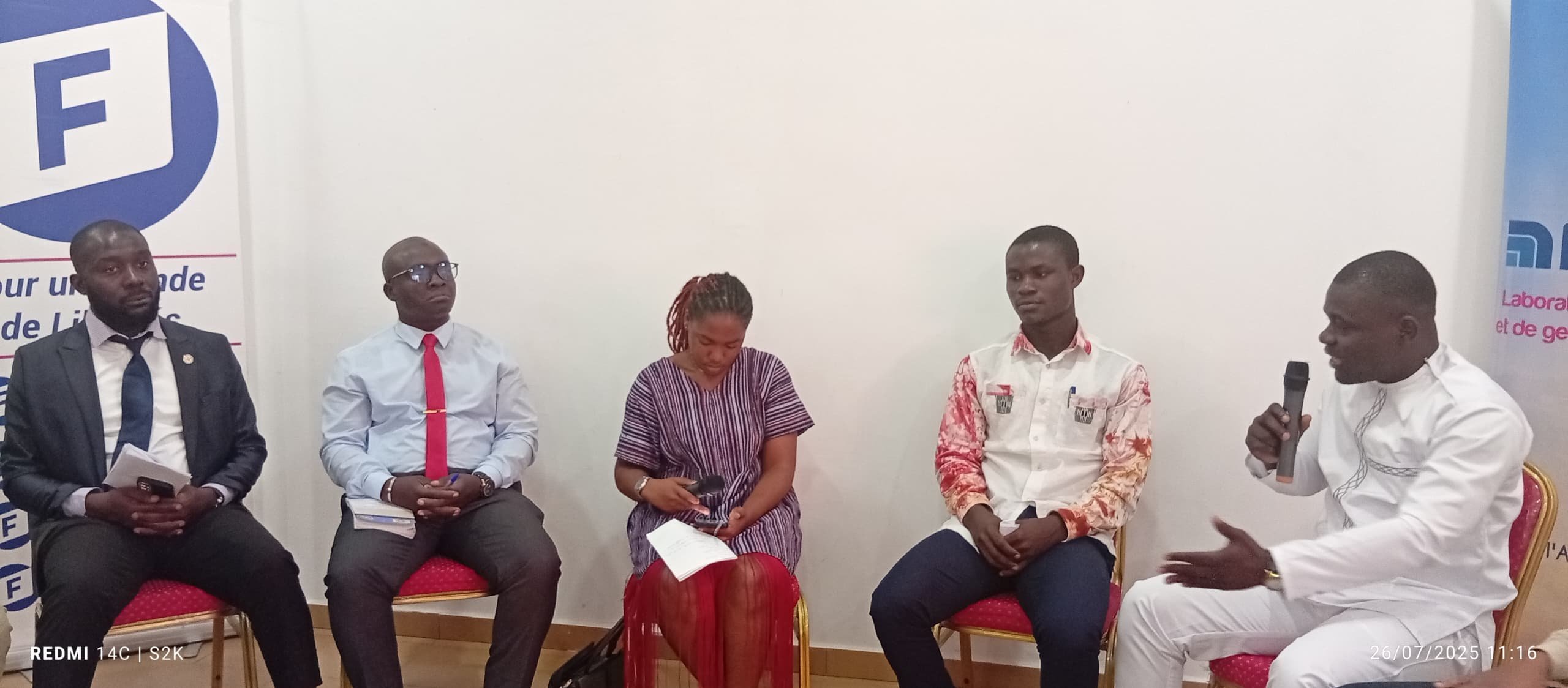 Bouaké : La fondation Friedrich Naumann a exhorté les jeunes à œuvrer pour un climat électoral apaisé