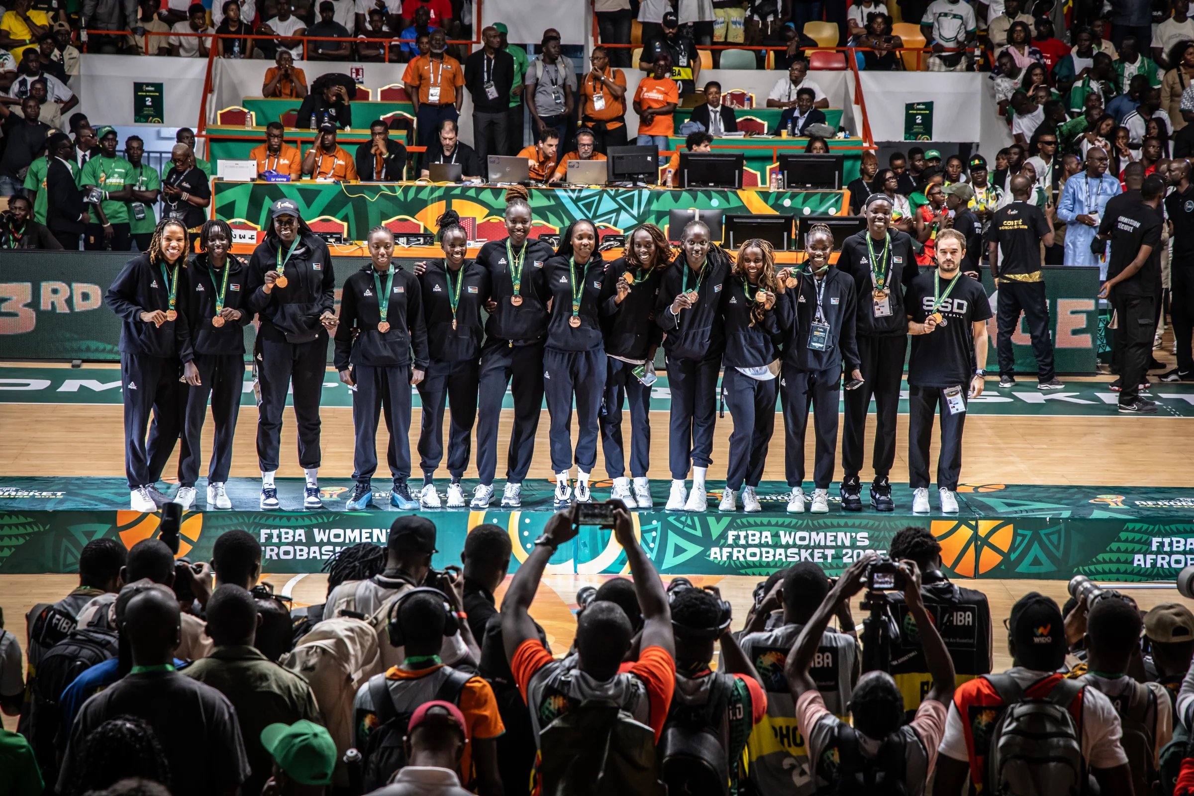 Afrobasket féminin 2025 : Le Soudan du Sud en bronze