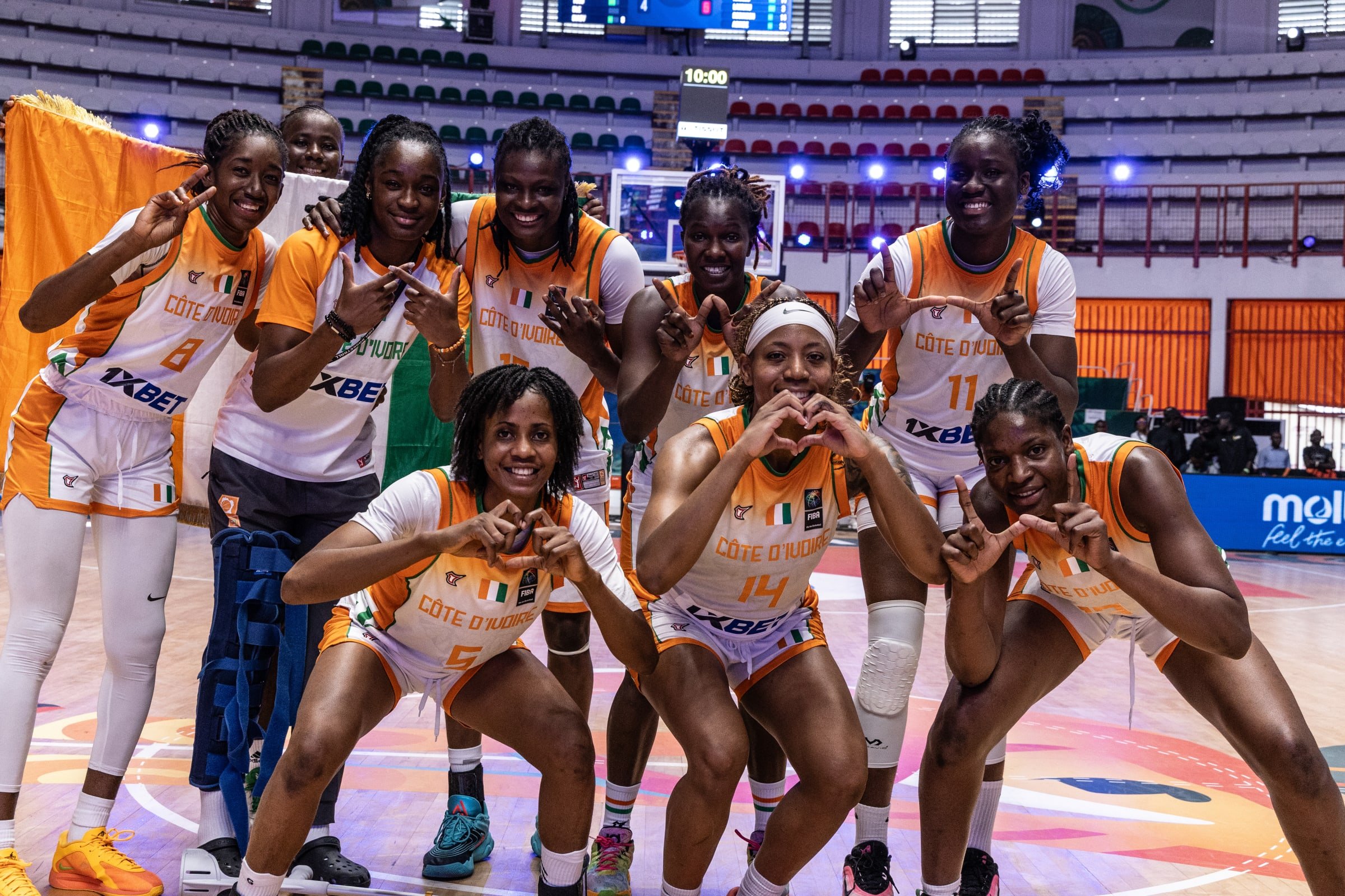 Afrobasket féminin 2025 : Les Eléphantes terminent le tournoi à la 7e place