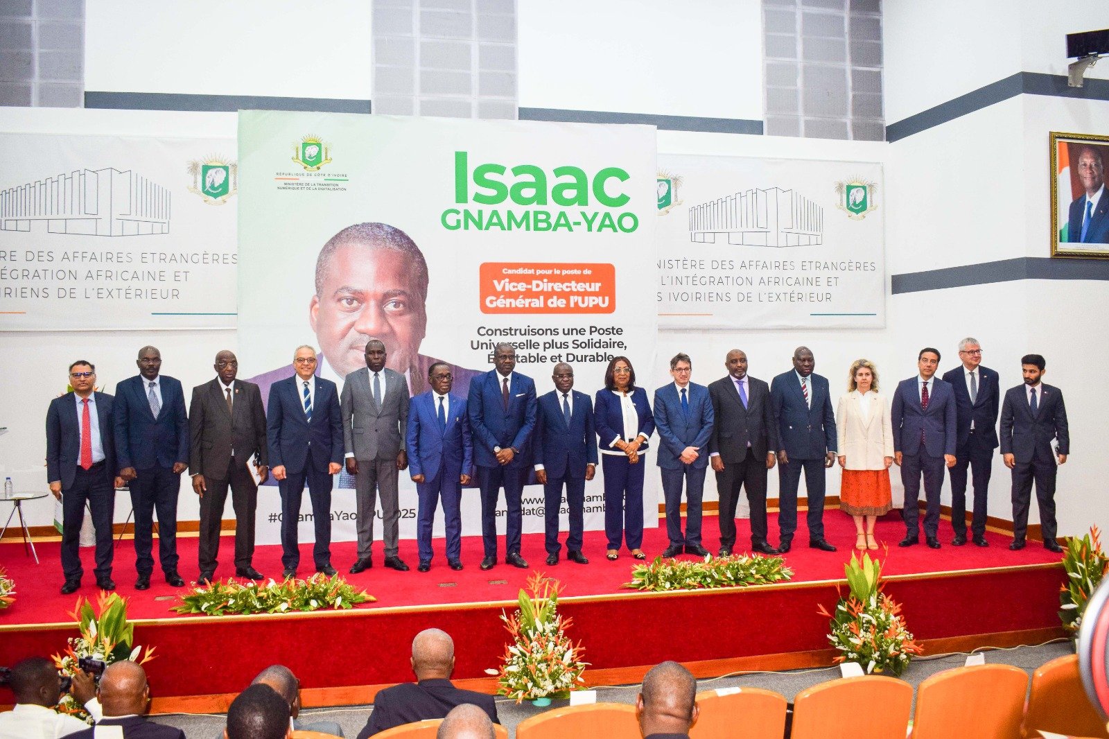 Vice-direction générale de l’UPU : La Côte d’Ivoire soutient la candidature d’Isaac Gnamba Yao