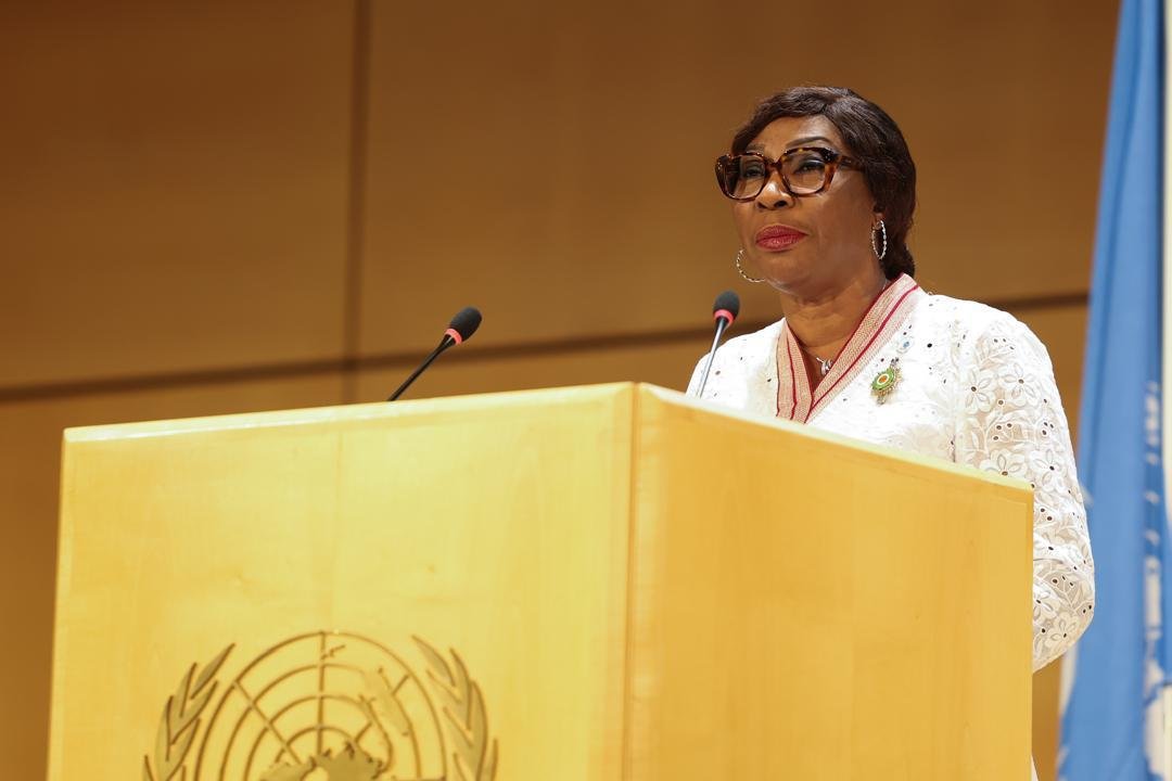 Conférence mondiale des présidents de parlement : Kandia Camara présente un rapport clé sur la paix à Genève
