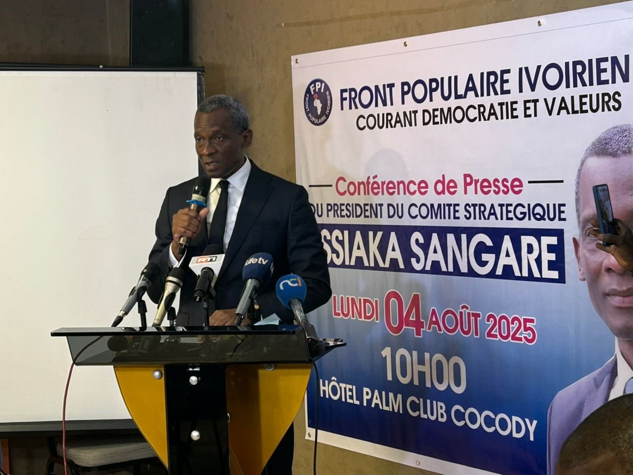 Présidentielle : Issiaka Sangaré et ses camarades soutiennent la candidature du Président Ouattara