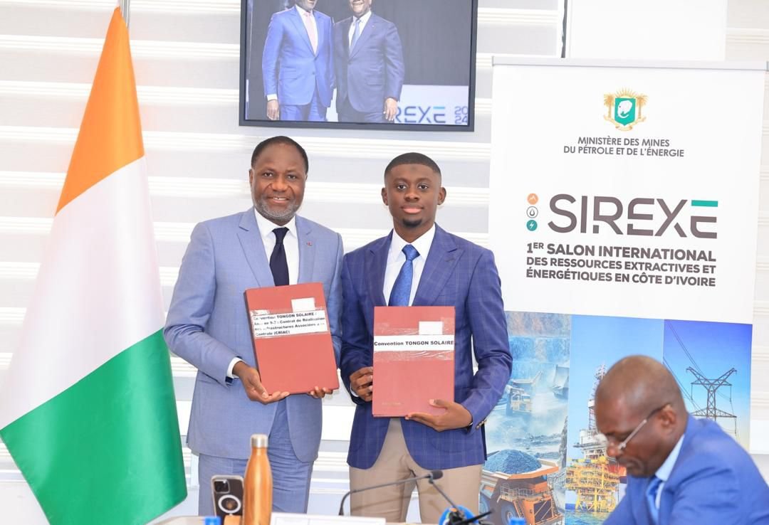 Réseau électrique national : Sangafowa Coulibaly salue la signature de quatre conventions pour la construction de centrales solaires dans le Bafing, le Poro et le Gontougo