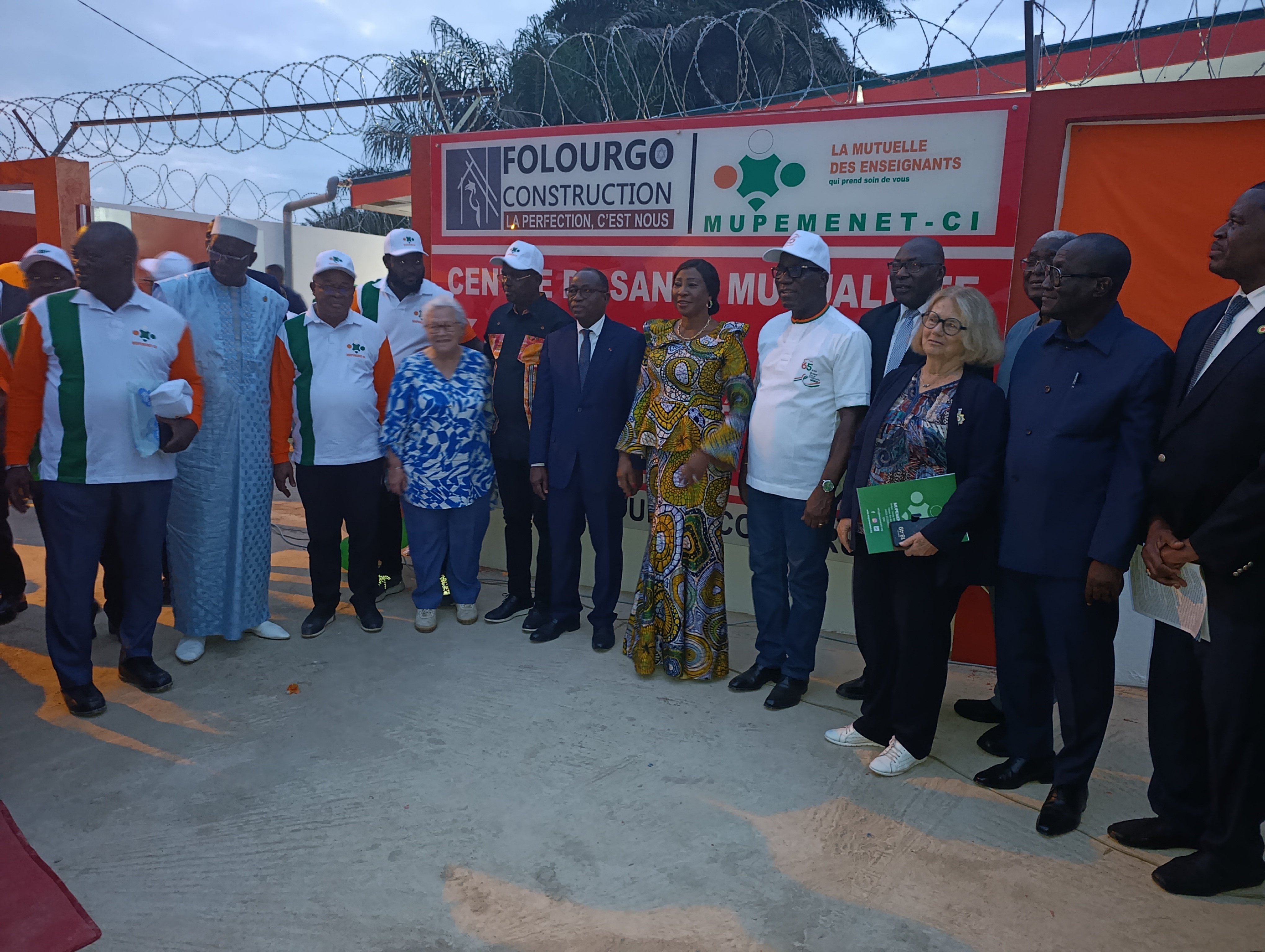 Bouaké : Kandia Camara inaugure le 6ème Centre de santé de la Mupemenet-CI