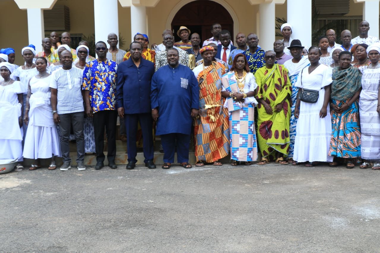 Moronou : Ahoua N’doli Théophile engage le nouveau chef de la tribu Ahua d’Arrah pour la préservation du climat de paix