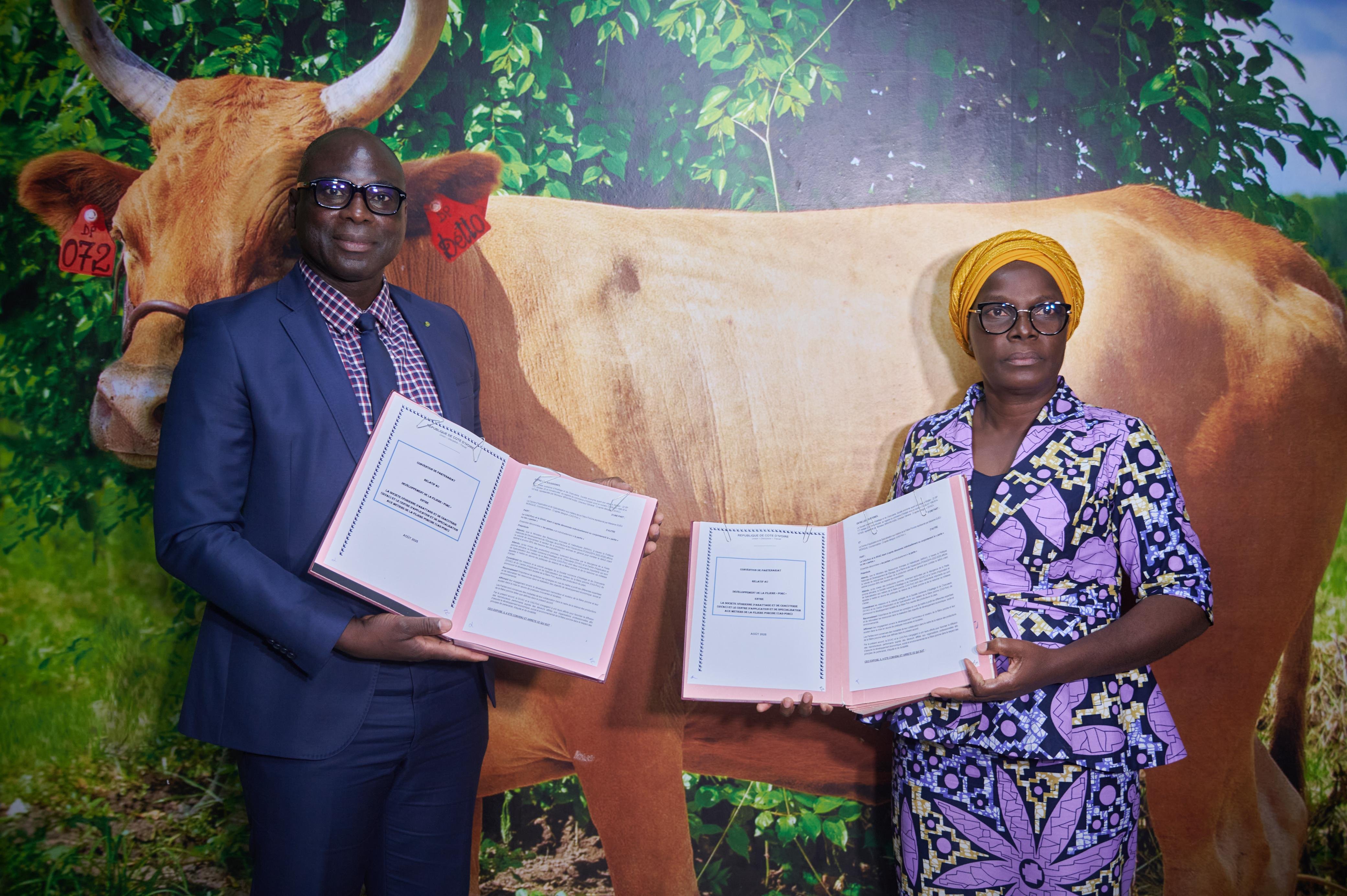 Développement de la filière porcine : La SIVAC et Pro-Porc unissent leurs forces pour une relance effective des activités