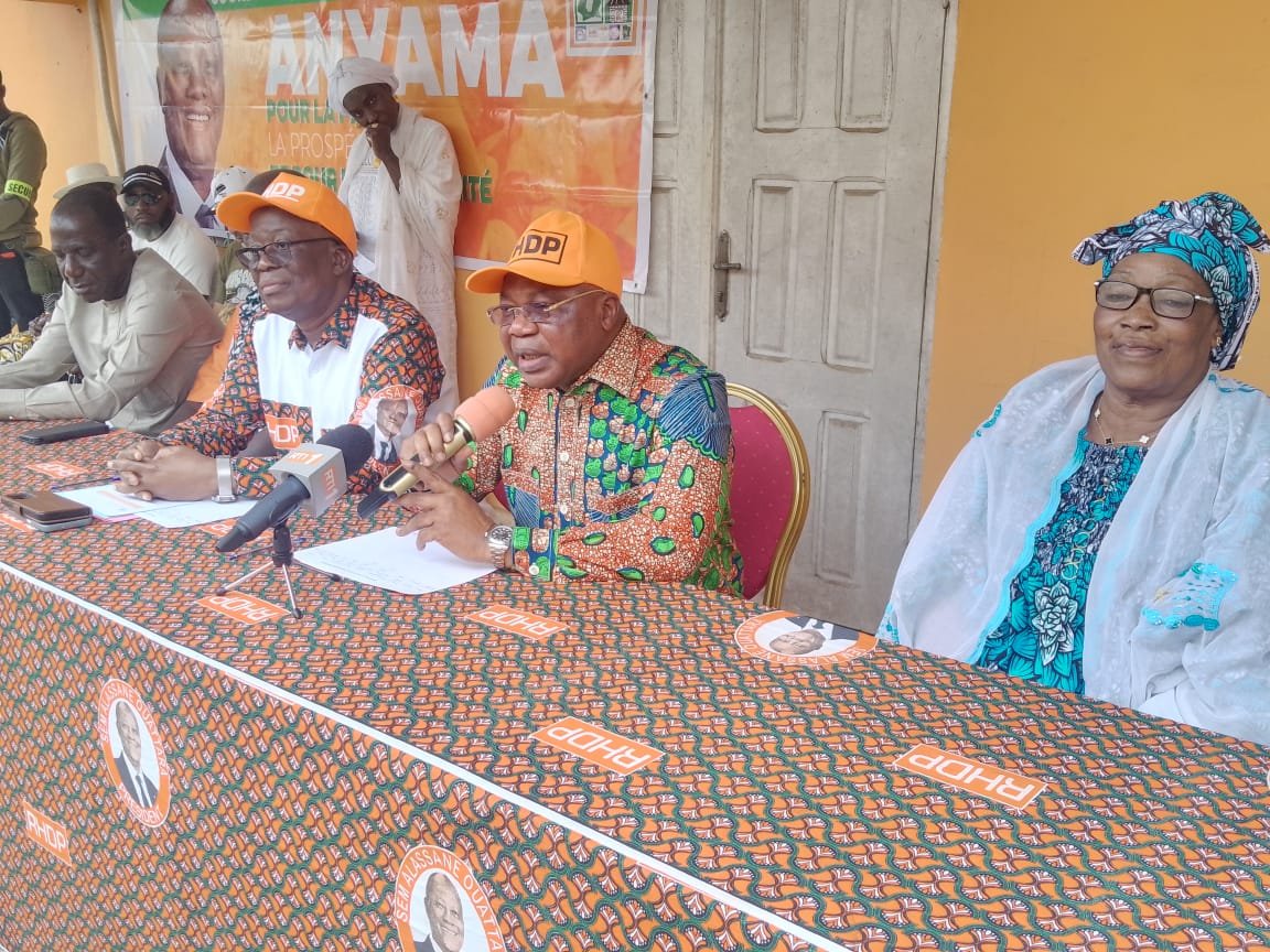 Anyama : Le RHDP réussit un parrainage record pour le Président Ouattara