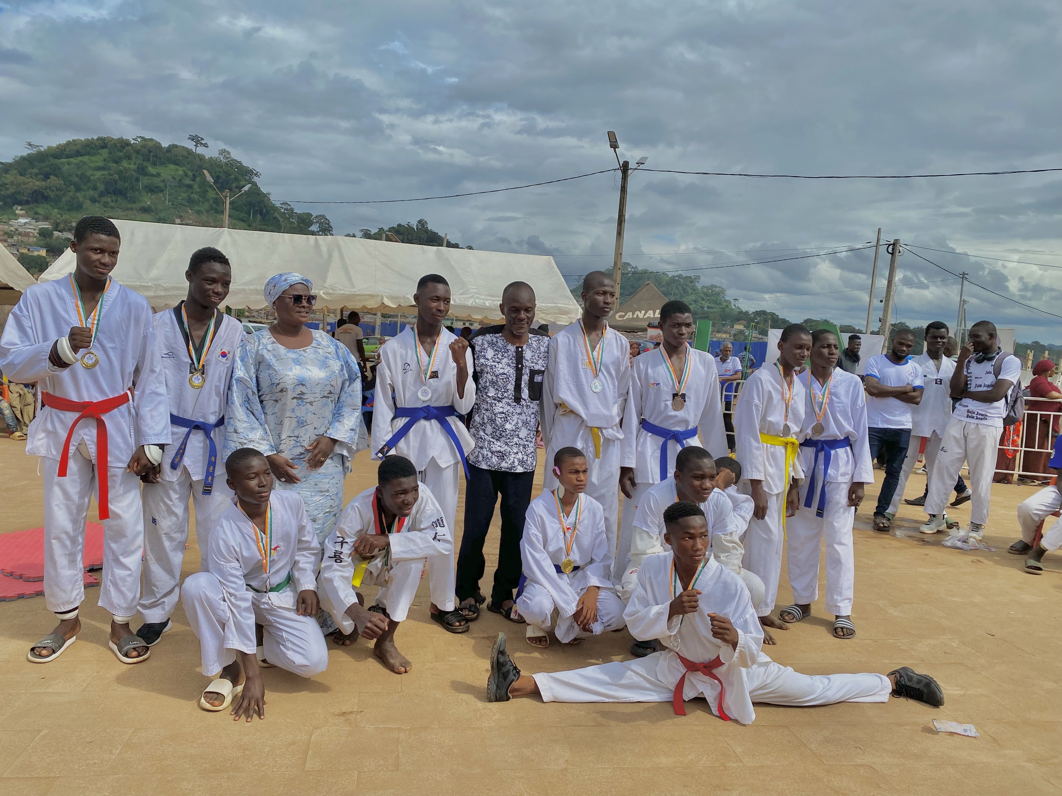 Man : Le taekwondo, la belle attraction des activités de vacances !