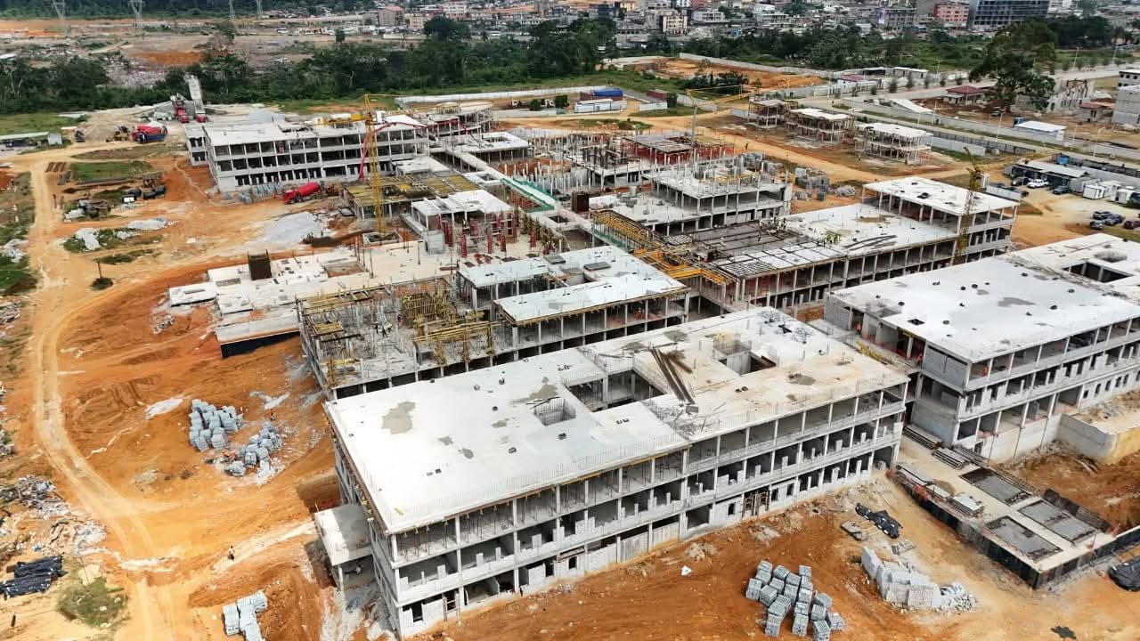 Centre hospitalier universitaire d’Abobo : Plus de 50% des travaux déjà réalisés
