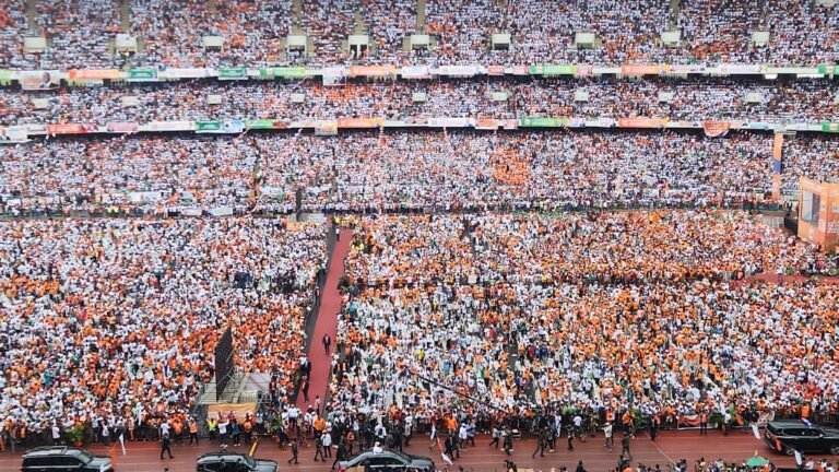 Mobilisation pour le dépôt de la candidature du Président Ouattara : Marée orange aujourd’hui sur la CEI