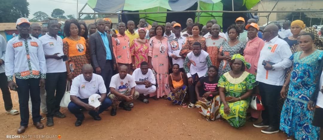 Yakassé-Attobrou : Les populations engagées à offrir 90% de leur suffrage au Président Ouattara