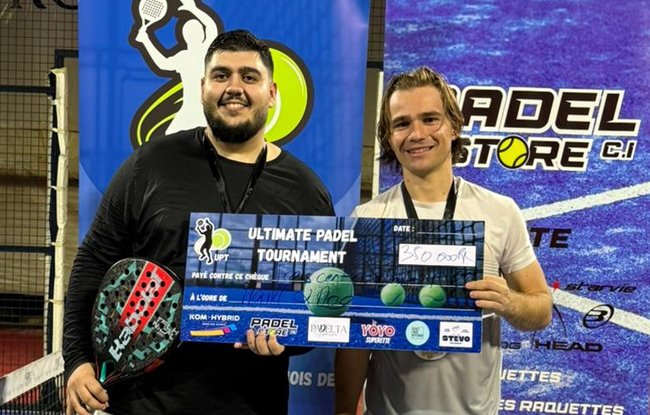 Ultimate Padel Tour : La paire Mohamed Haidar-Emmanuel Devanlay illumine l’évènement