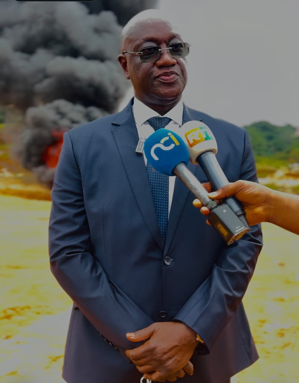 Incinération de 110 machines à sous illégales - Kouakou Hyacinthe Okou (DG de l’ARJH) : « Nous sommes déterminés à assainir le secteur des jeux de hasard »