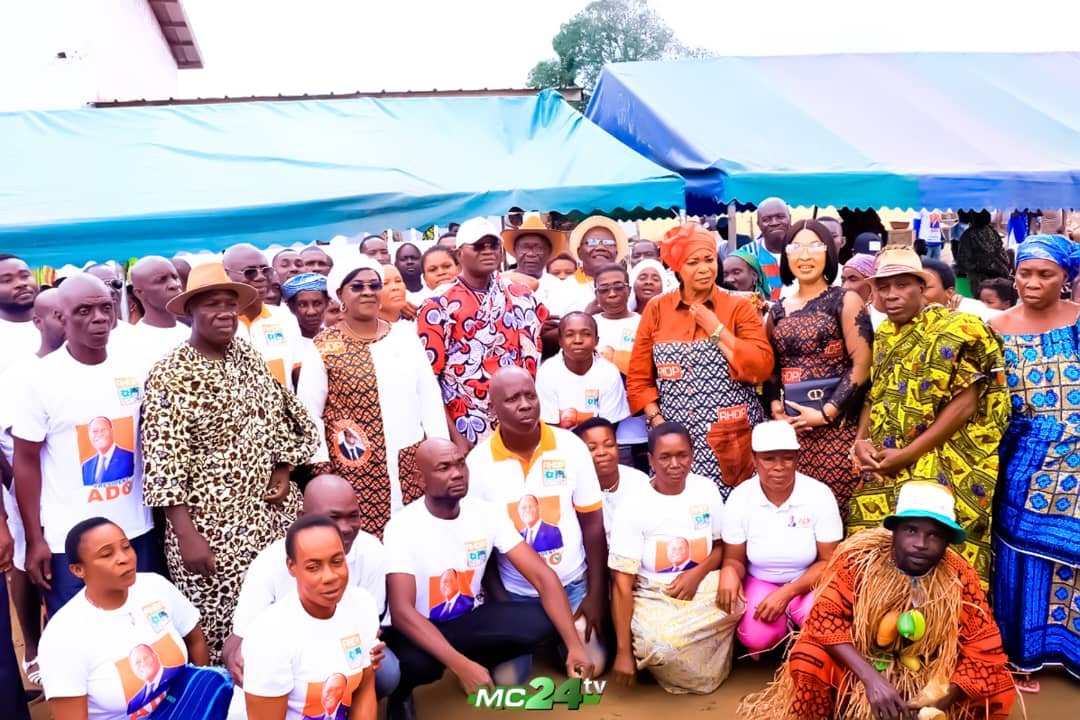 Vieil Aklodj : Des militants de l'opposition adhèrent au RHDP