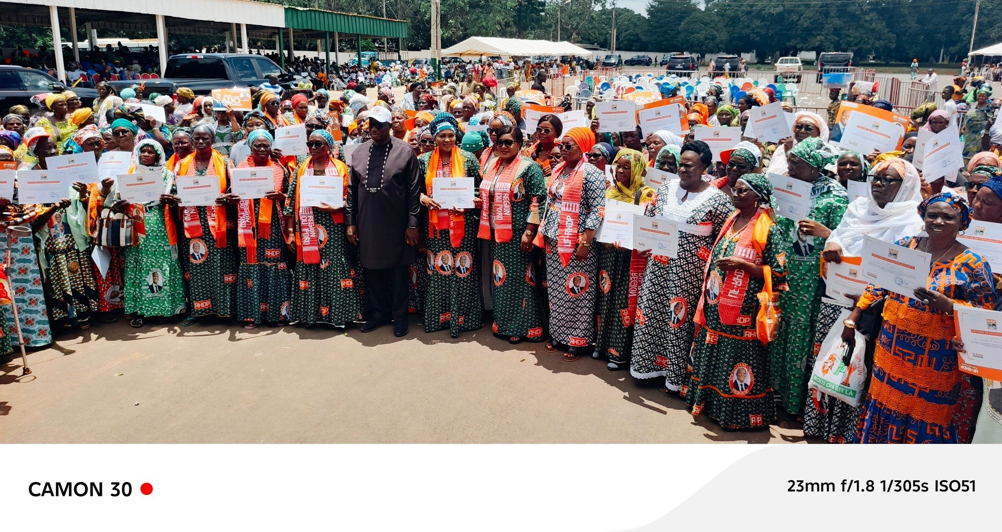Présidentielle 2025 - Harlette Badou aux femmes du Poro : « Nous ne devrons plus laisser un carré à l'adversaire »