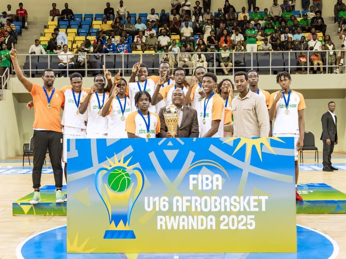 Afrobasket U16 Rwanda 2025 : Les garçons sacrés, les filles vice-championnes !