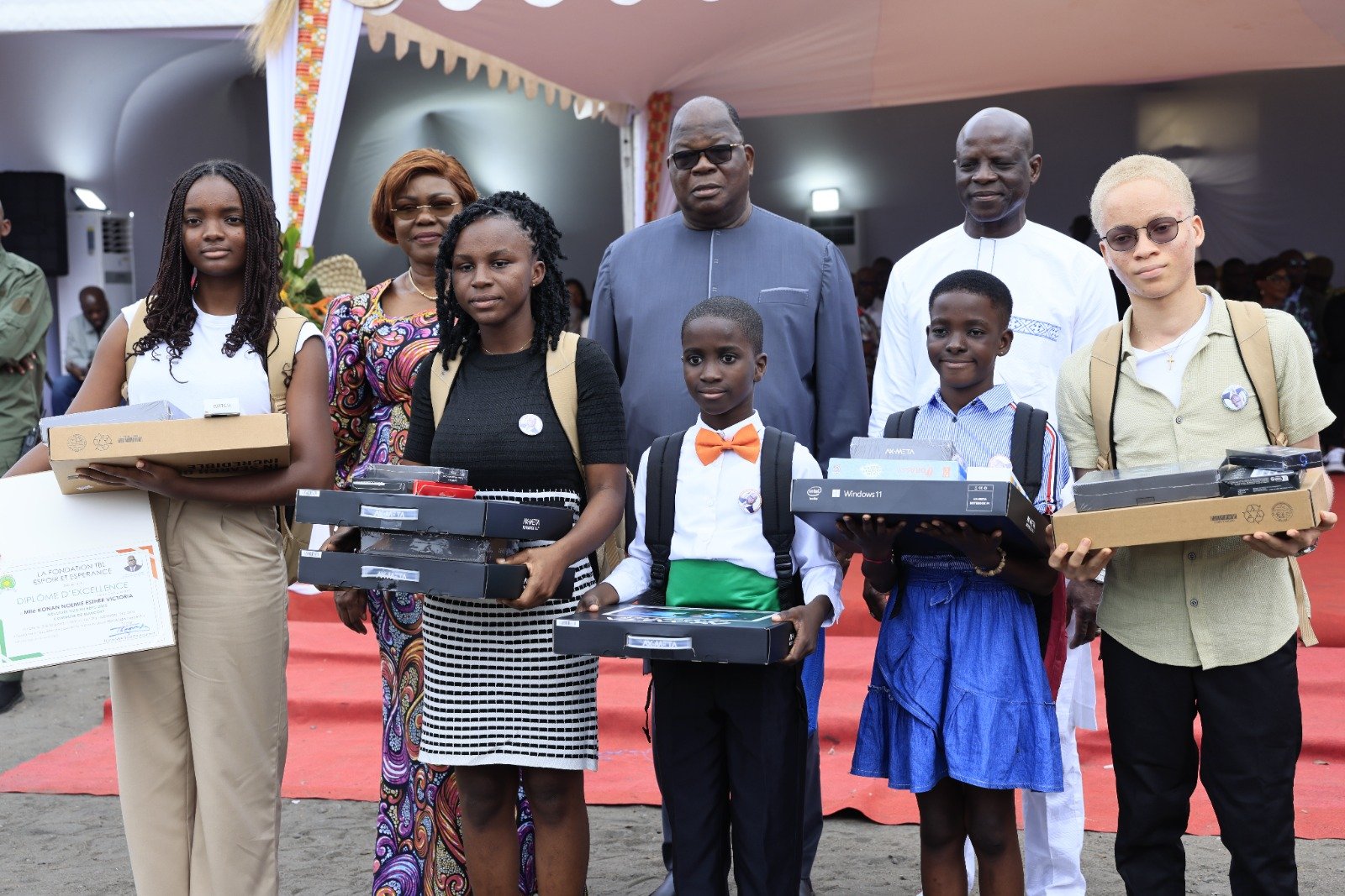 Prix d’excellence Tchagba Laurent- Adama Diawara, parrain aux lauréats : « Vous devez demeurer majors »