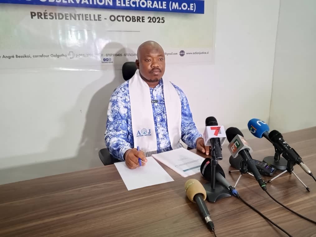 Supervision de la présidentielle : L’ONG Action Justice déploiera 1 050 observateurs
