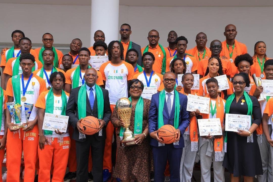 Afrobasket U16 : La nation rend hommage à ses jeunes basketteurs