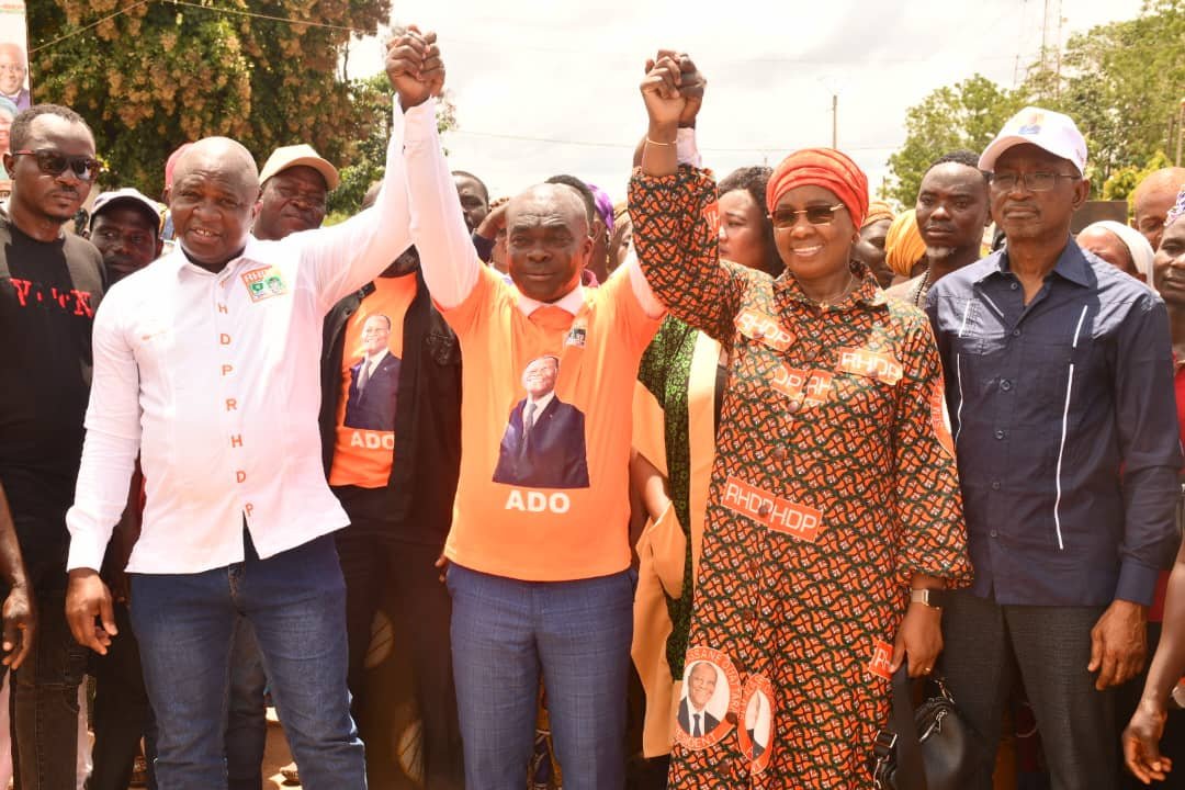 Mankono : Plus de 500 militants du FPI rejoignent le RHDP