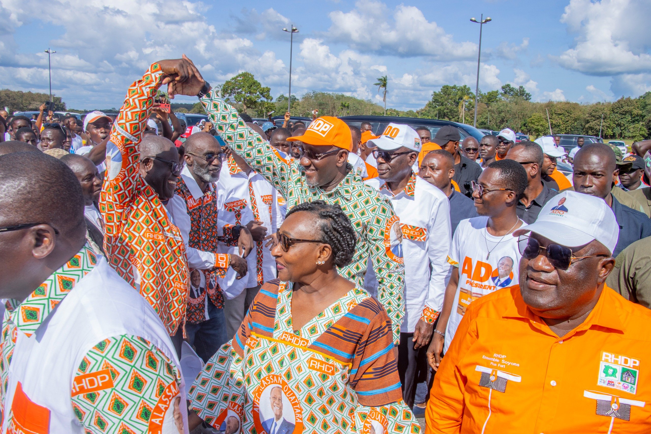 Présidentielle 2025 : A Yamoussoukro, le RHDP prépare une mobilisation record pour la victoire du Président Alassane Ouattara