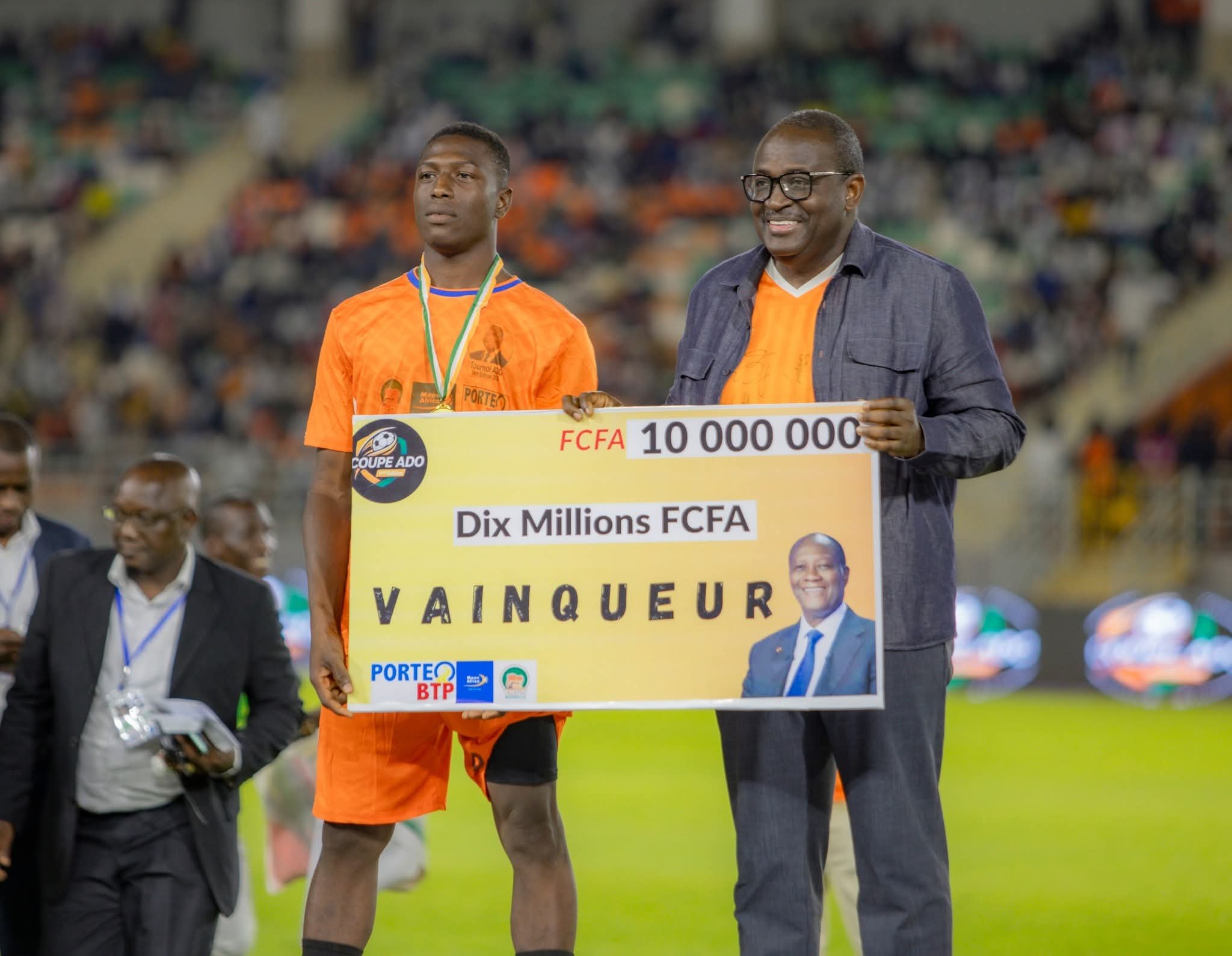 Korhogo (1ère édition de la Coupe ADO) : Mongaha empoche la prime de 10 millions de F CFA