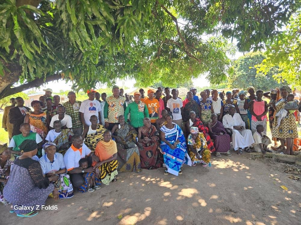 Présidentielle 2025 :  Le député Kra Paulin en croisade dans la sous-préfecture de Sorobango pour le « 1 coup KO »