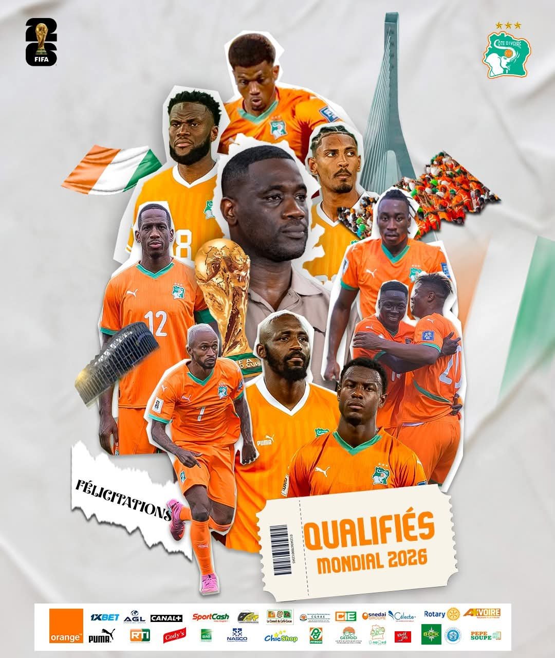 Coupe du Monde FIFA 2026 : Retour triomphal des Eléphants sur la scène mondiale