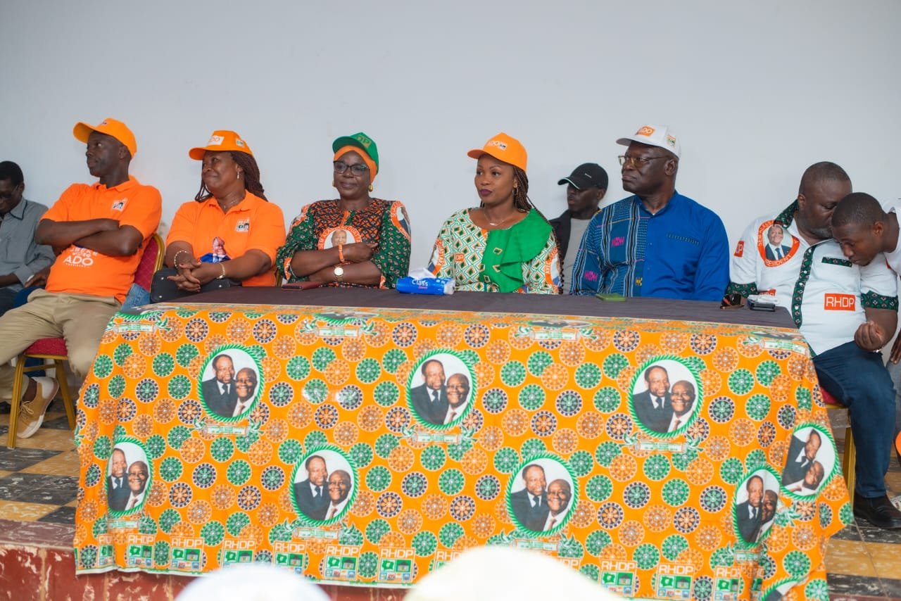 Présidentielle 2025 : Ahoutou Koffi et Atsé Alice galvanisent les femmes de Sakassou pour le " 1 coup KO "