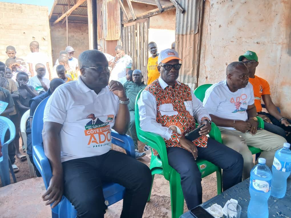 Présidentielle 2025 : La caravane RHDP pour “une grande Côte d’Ivoire” fait vibrer le département de Bettié