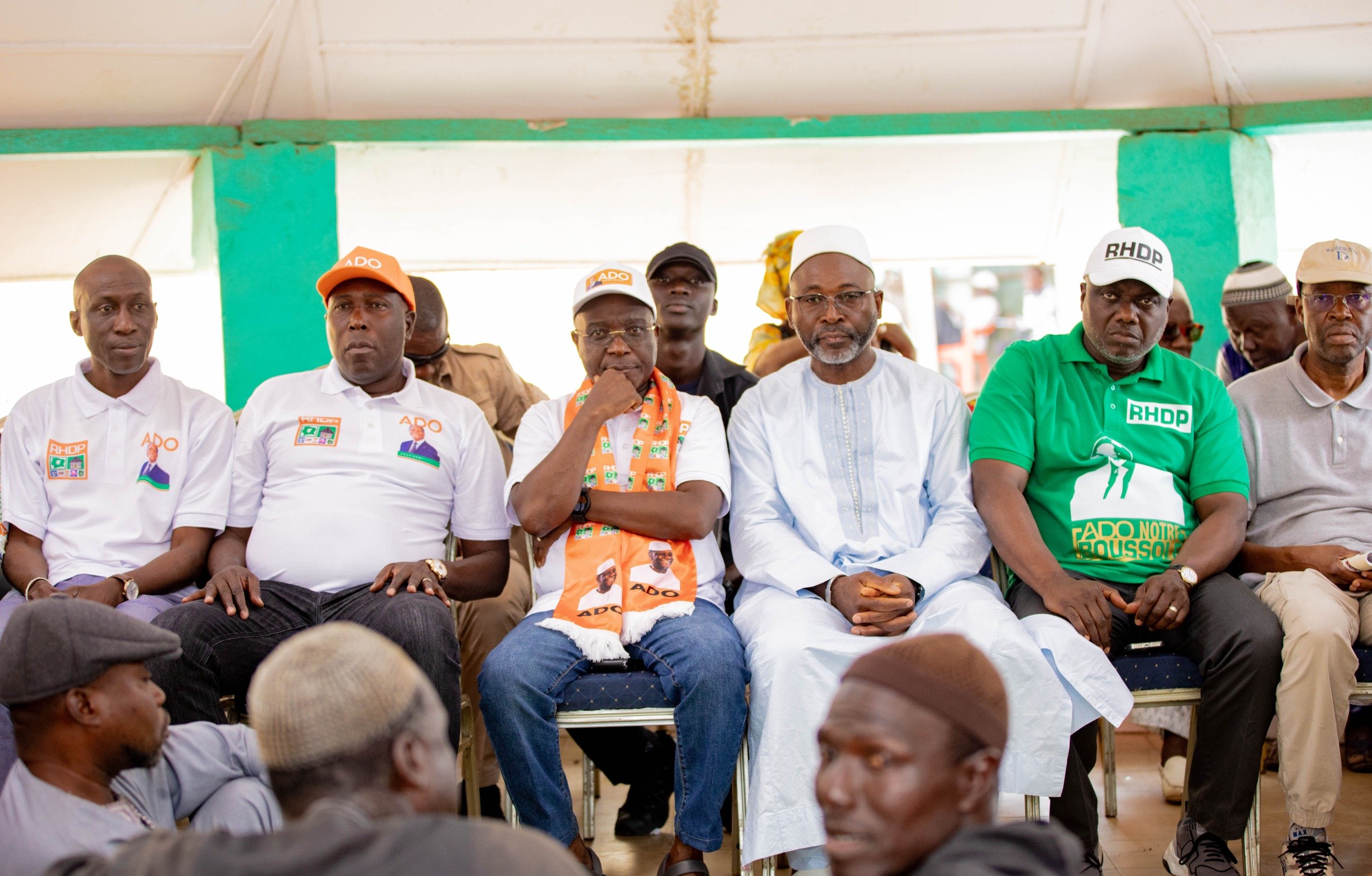 Présidentielle 2025 : Bouaké Fofana et Adama Dosso sollicitent les bénédictions des chefs coutumiers et des guides religieux du Worodougou