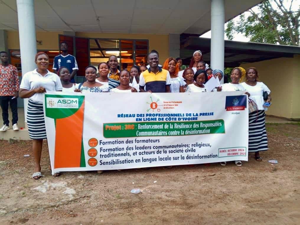 Man : Des leaders communautaires formés pour la lutte contre la désinformation