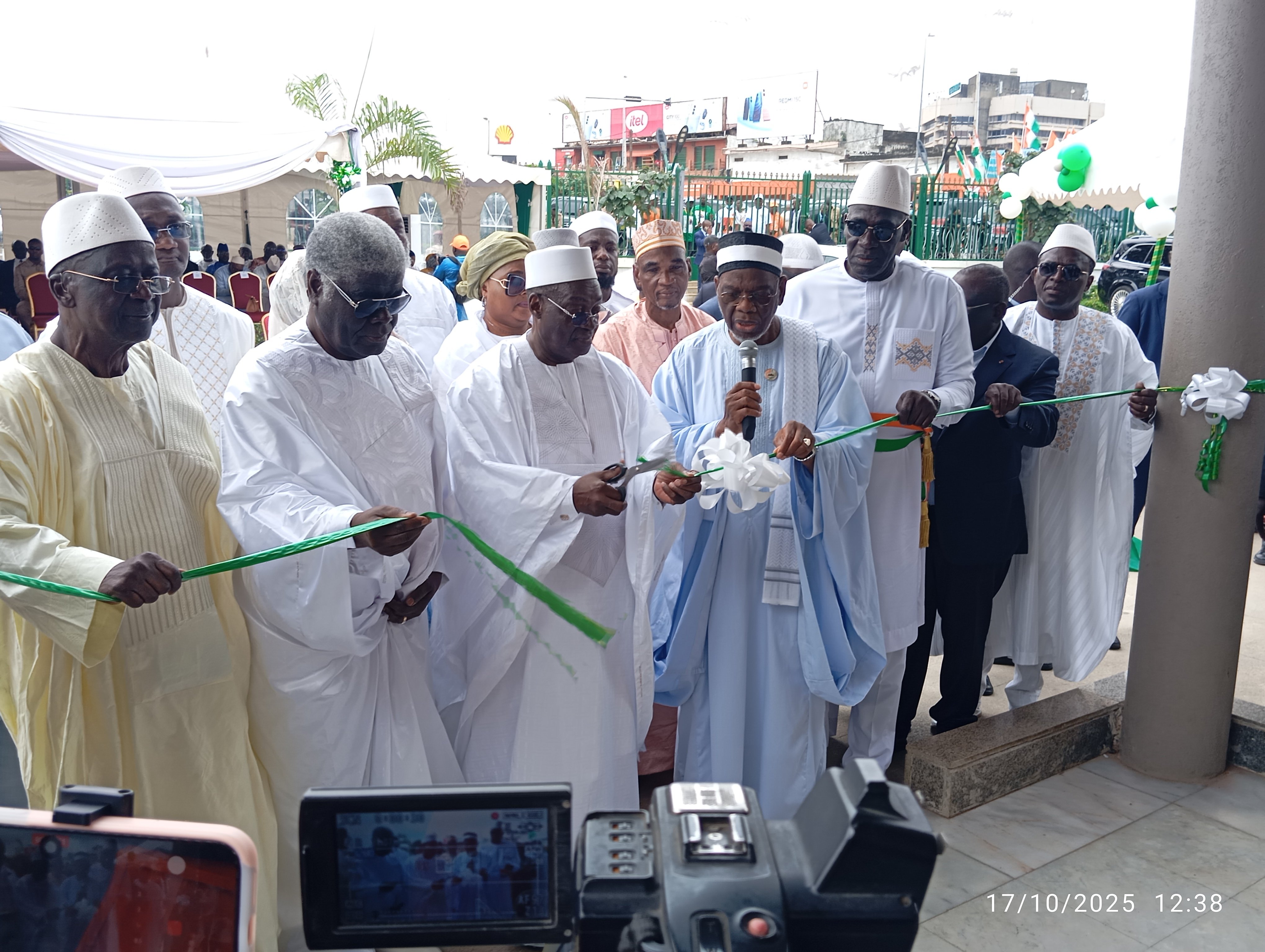 Adjamé-Tiémoko Meyliet Koné (Vice-président de la République) : « La Mosquée Salam restaurée devient un phare spirituel pour la paix et la solidarité »