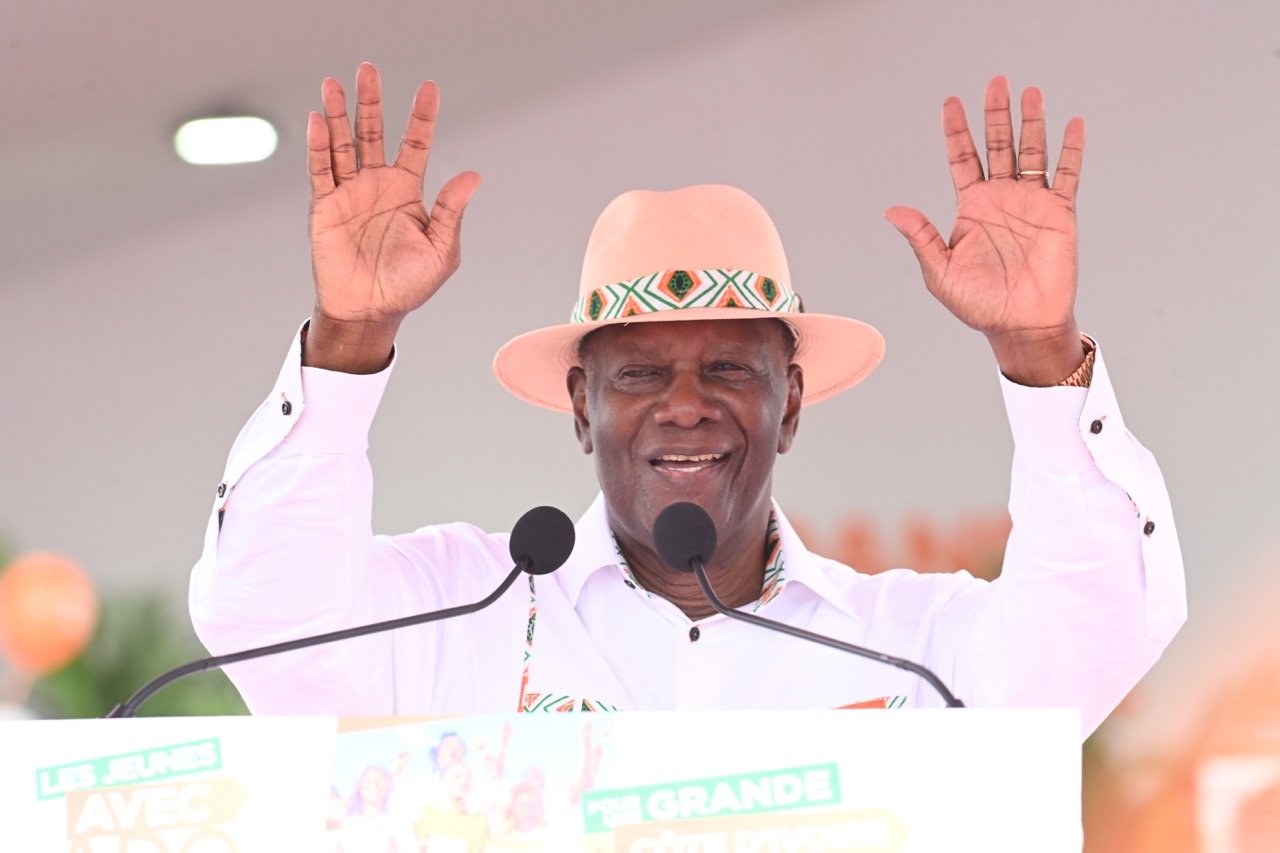 Présidentielle 2025- Alassane Ouattara face aux jeunes : « C'est pour vous que j'ai accepté d'être candidat »