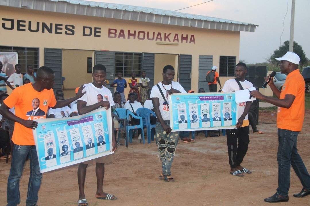 Présidentielle 2025 : La campagne du RHDP lancée sous le signe de la reconnaissance envers ADO à Bahouakaha, département de Sinématiali