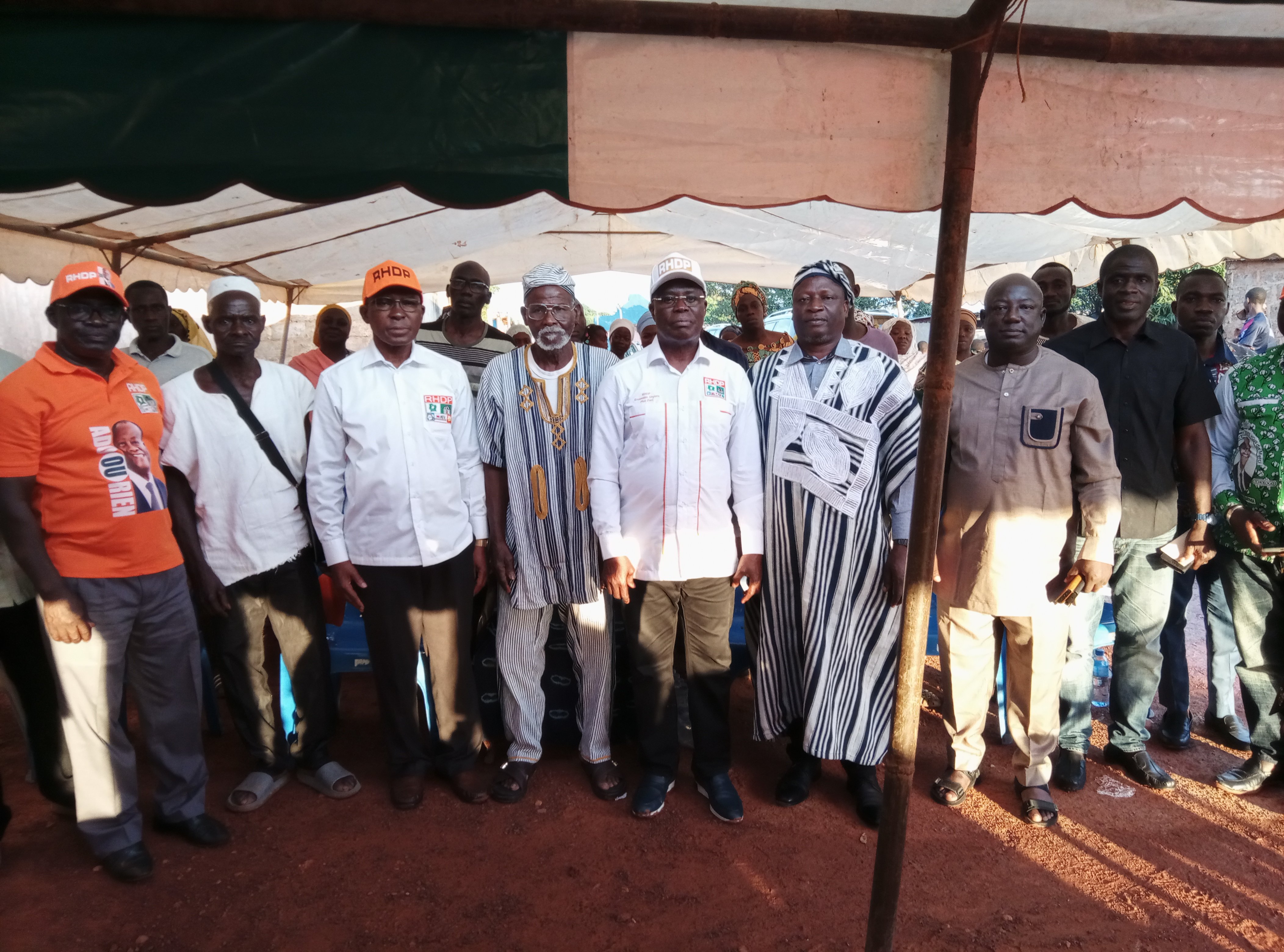 Présidentielle 2025 :  Silué Kagnon en soutien à Lamine Konaté à Daoukro