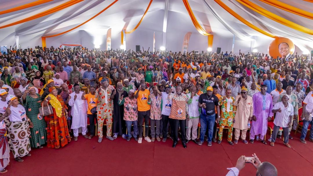 Présidentielle 2025 : Sangafowa-Coulibaly depuis le Poro : « La Côte d'Ivoire n'est plus en panne depuis 15 ans. Elle marche… »