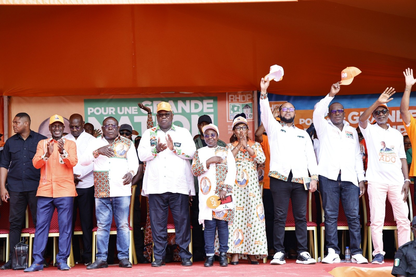 Présidentielle 2025 : Bictogo, Bacongo et Tchagba mobilisent pour le ‘’un coup KO’’