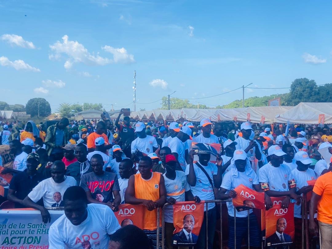 Présidentielle 2025 : Les jeunes et les femmes de la région du Poro déterminés à plébisciter ADO