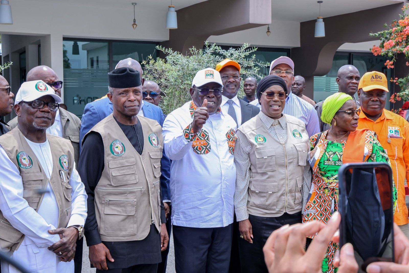 Présidentielle 2025 : Bacongo rassure la mission conjointe de l’UA et la CEDEAO