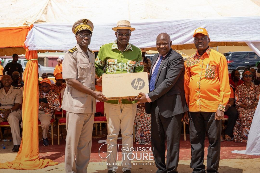 Développement local : Le gouvernement remet un lot important de matériels au conseil régional du Kabadougou