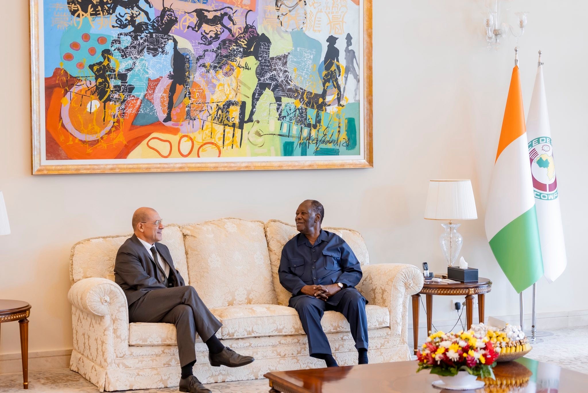 Diplomatie : L’Ambassadeur d’Italie en Côte d’Ivoire, SE Arturo Luzzi, fait ses adieux au chef de l'Etat