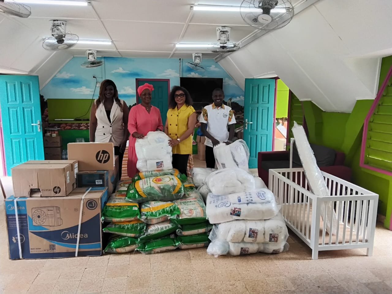 Solidarité : La Fondation Petroci apporte son soutien à la pouponnière de Yopougon Attié