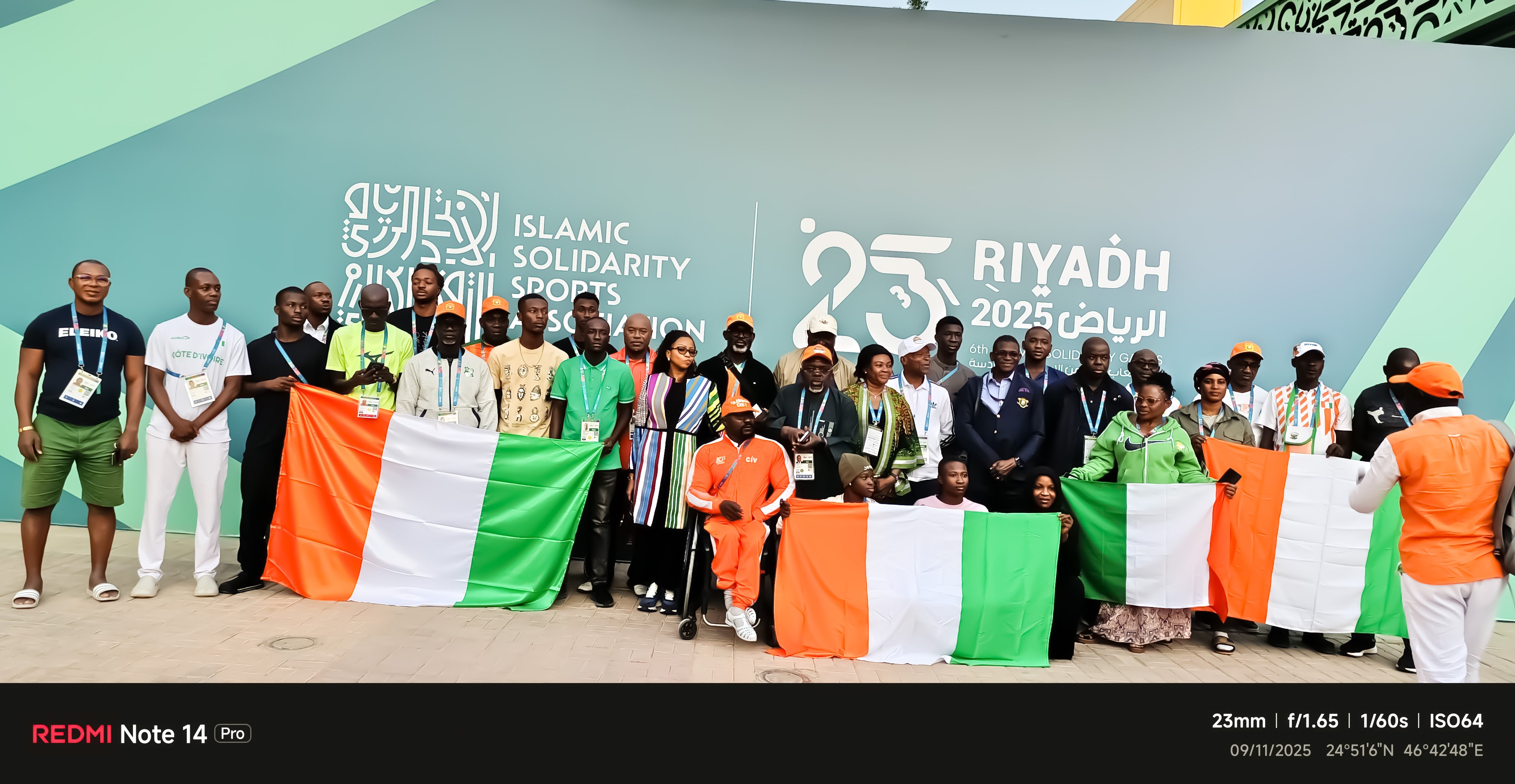 Jeux de la Solidarité Islamique 2025 : Les Éléphants galvanisés par une visite porteuse d'espoir à Ryad