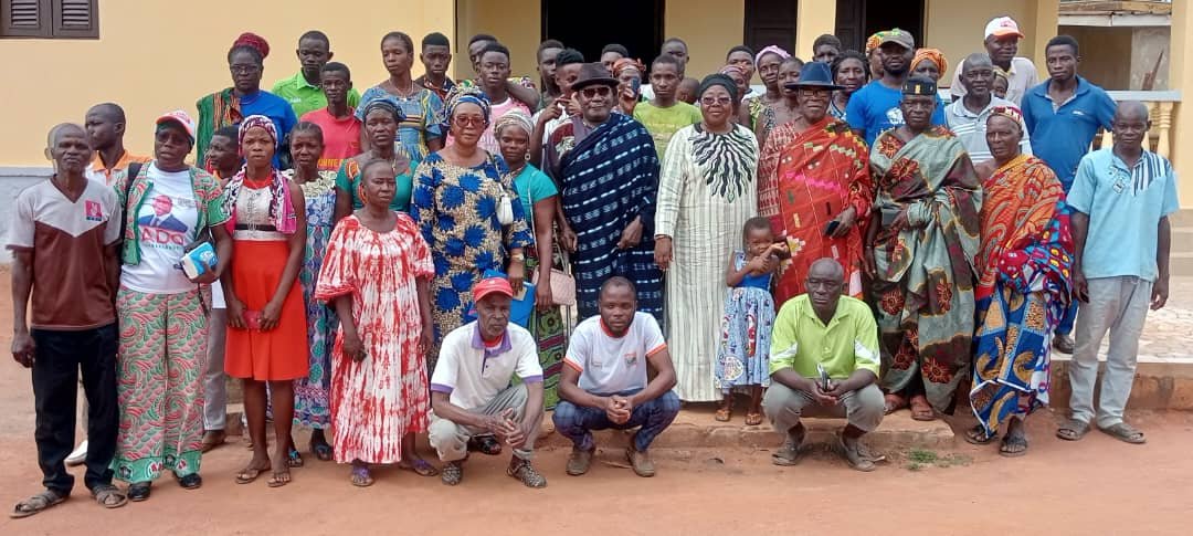Bouaké : Dr Traoré Fatoumata Diop exprime sa gratitude aux militants des cantons N'Dranouan et Phaari après la victoire d'Alassane Ouattara